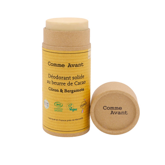 Déodorant solide citron & bergamote