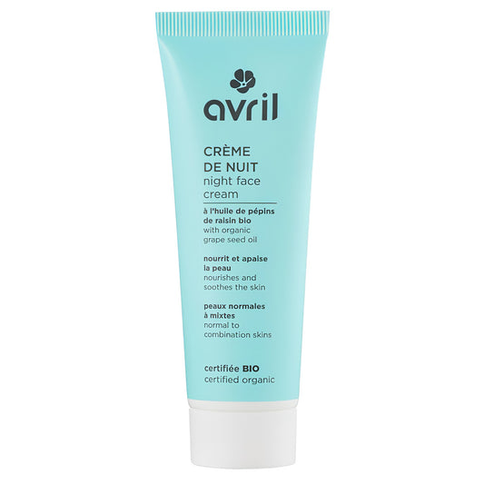 Crème de nuit peau normales à mixtes